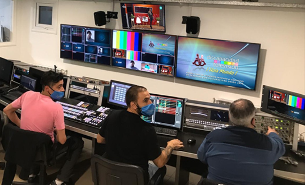 NUEVO CONTROL CENTRAL 2020 REALIZANDO PRUEBAS  DE TRANSMISIÓN EN FULL HD 1080P 50